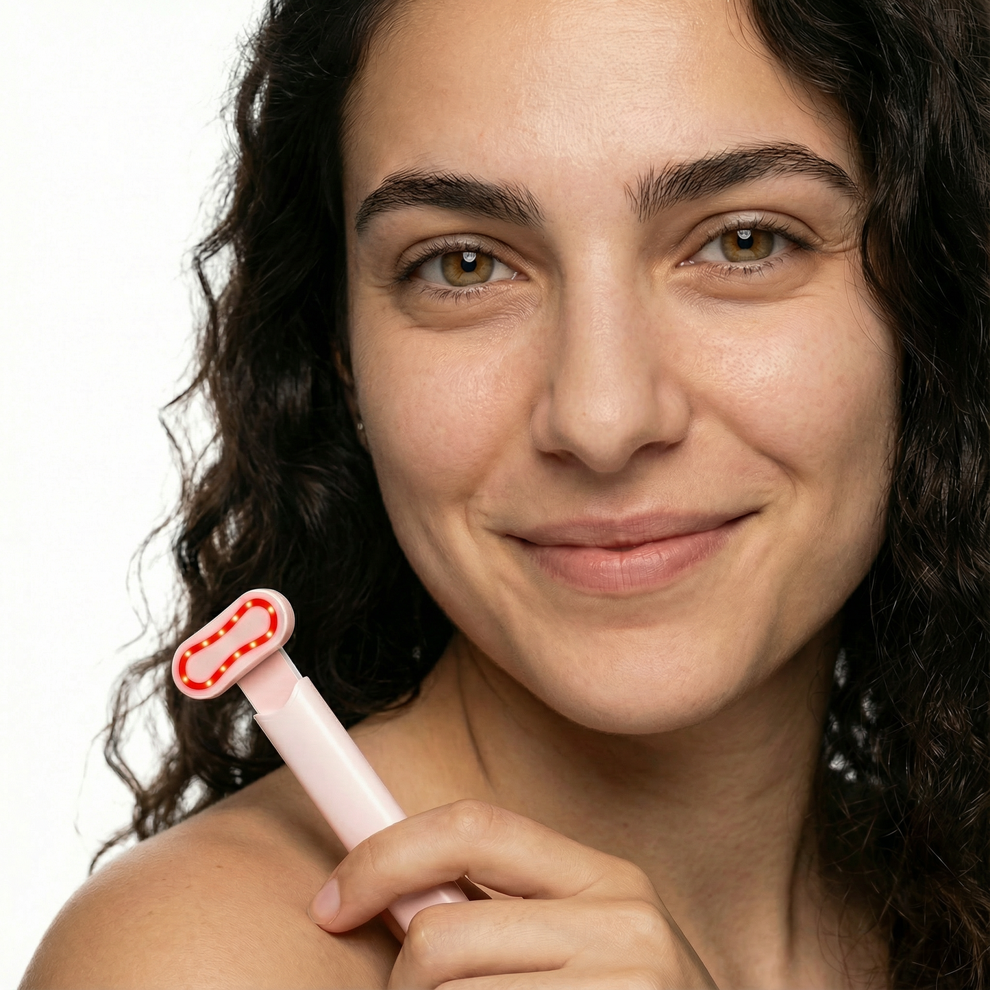 ערכת שרביט הטיפוח 4 ב-1 לחידוש העור בטכנולוגיית אור אדום