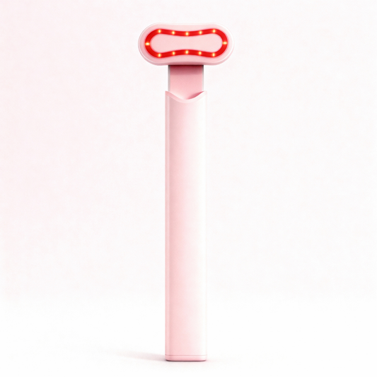 ערכת שרביט הטיפוח 4 ב-1 לחידוש העור בטכנולוגיית אור אדום